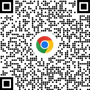Chrome tarayıcıyı mobil cihazlarda indirmek için QR kodu